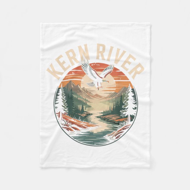 Kern River Fleece Blanket (Front)
