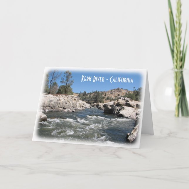 Kern River Greeting Card! Card (Front)