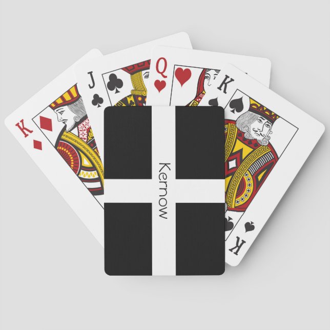 Kernow - Cornwall Poker Cards (Back)
