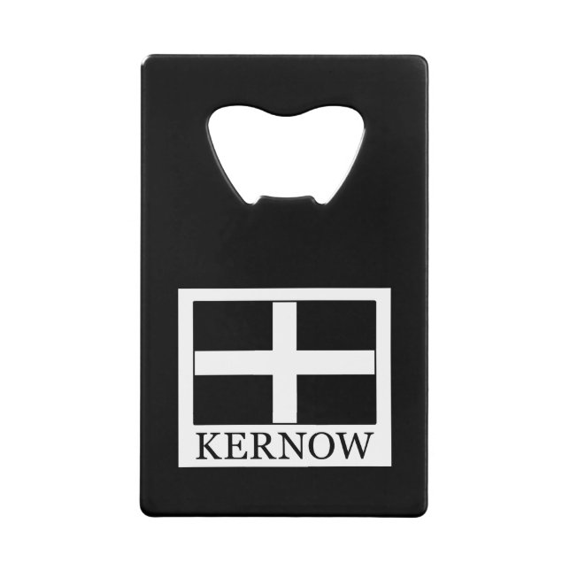 Kernow Credit Card Bottle Opener (Front)