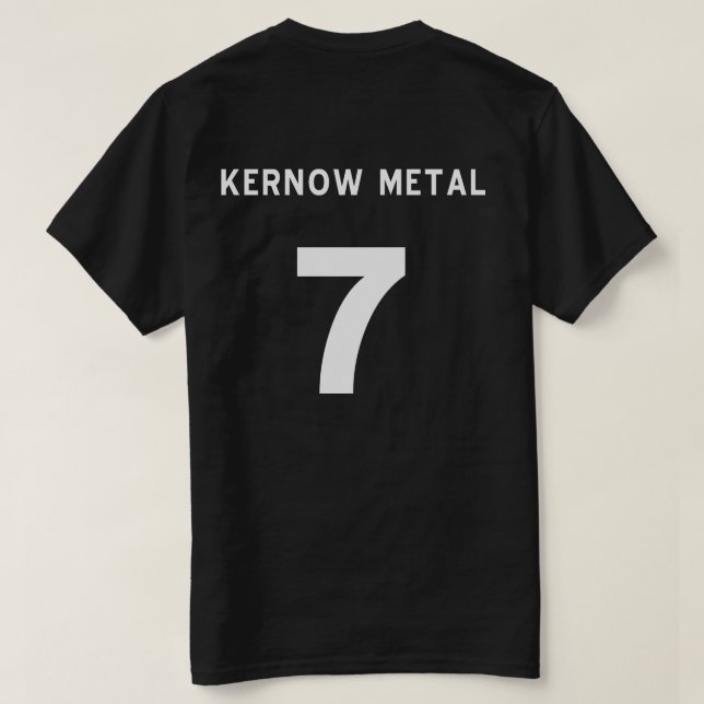 KERNOW METAL T-Shirt (Design Back)