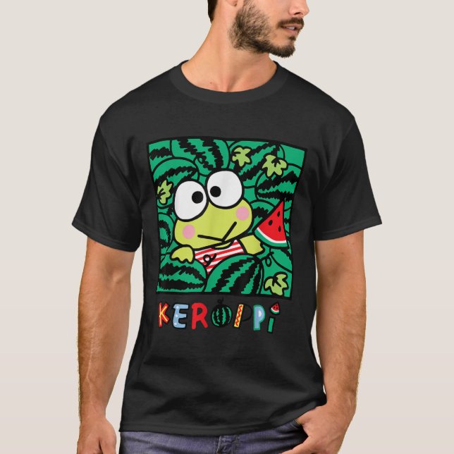 Keroppi Watermelon Summer Fun  T-Shirt (Front)