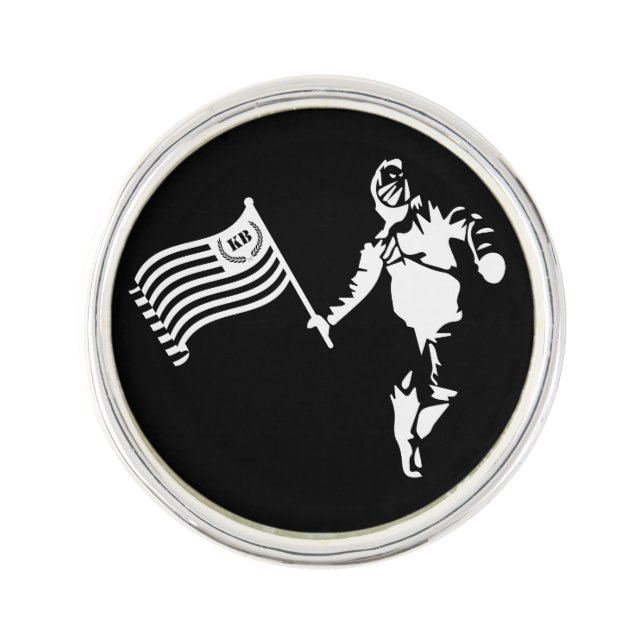 Kerosene Bill - Lapel Pin 2 (Front)