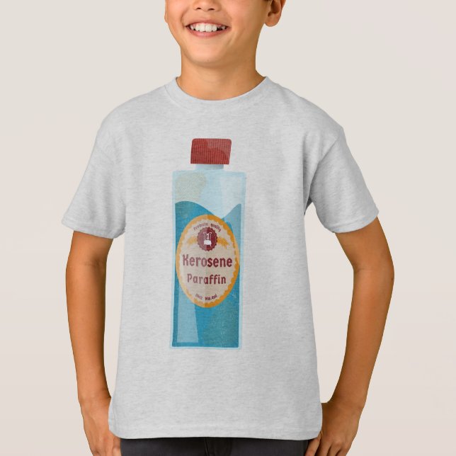 Kerosene Bottle Parffin T-Shirt (Front)