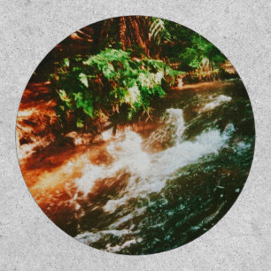 Kerosene Creek, Rotorua, New Zealand Patch