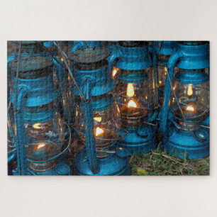 Kerosene Lamps   Ol Pejeta Bush Camp Jigsaw Puzzle