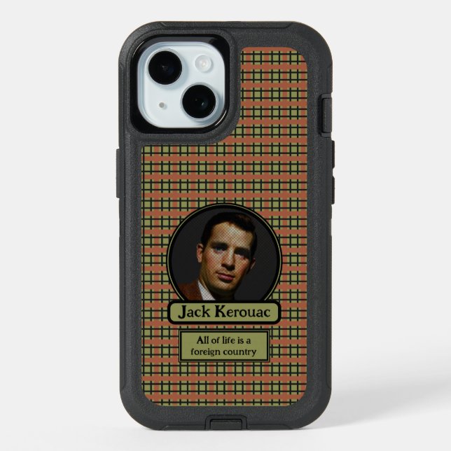 Kerouacian Life Otterbox iPhone Case (Back)
