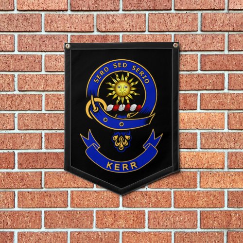 Kerr Clan Badge Banner   Pennant