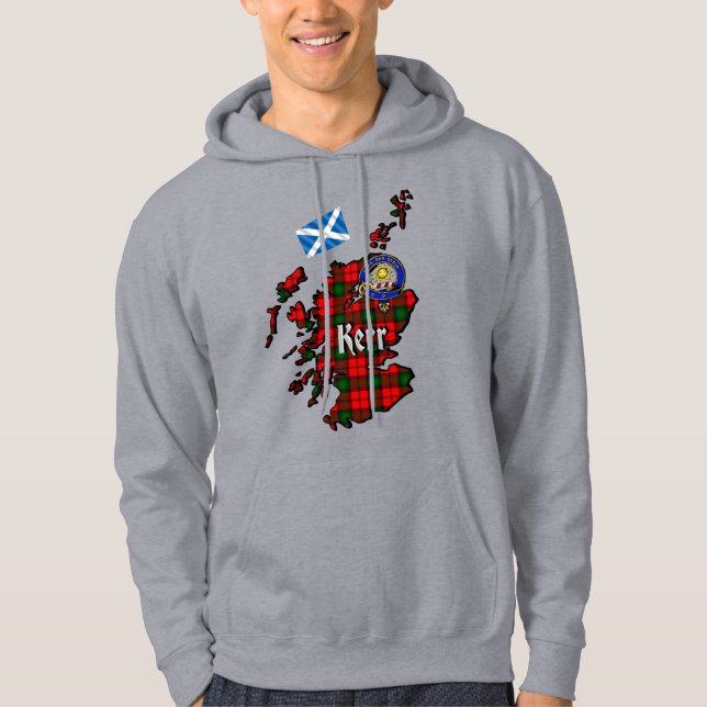 Kerr Clan Badge Hoodie (Front)