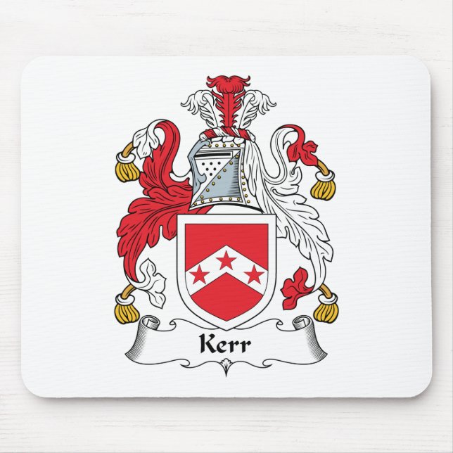 Kerr Family Crest Mouse Pad (Front)