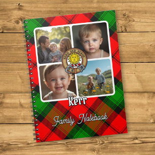 Kerr Family Photo Collage Notebook