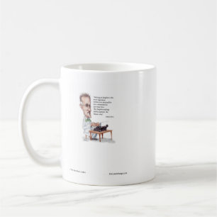 Kerr/London James Joyce & English Is Torture Quote Coffee Mug