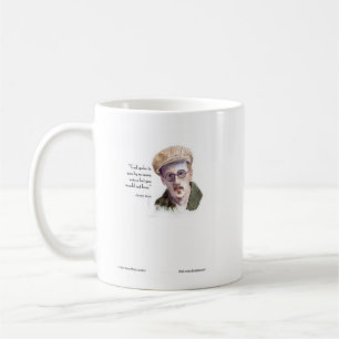 Kerr/London James Joyce & "God Spoke" Quote Coffee Mug