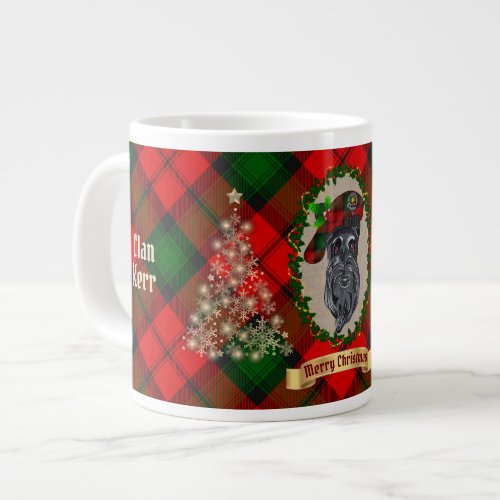 Kerr Personalized Christmas  Giant Coffee Mug