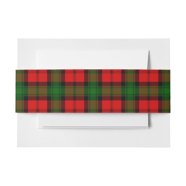 Kerr Scottish Tartan Belly Band (Front Example)