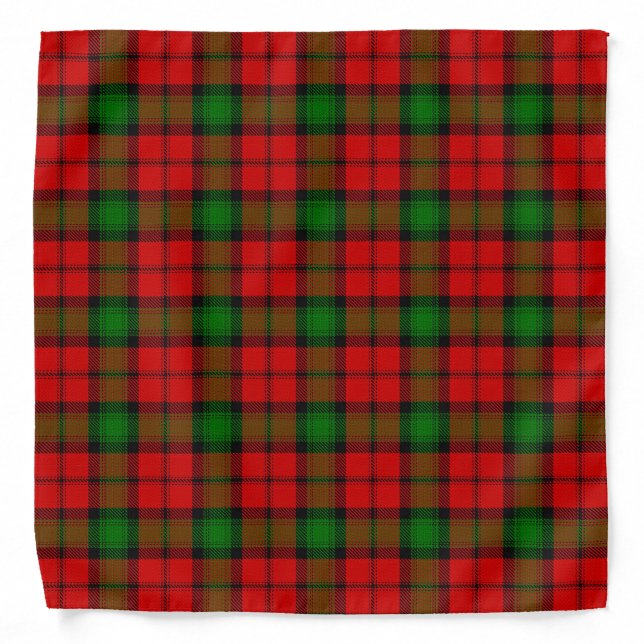 Kerr Tartan Bandana (Front)