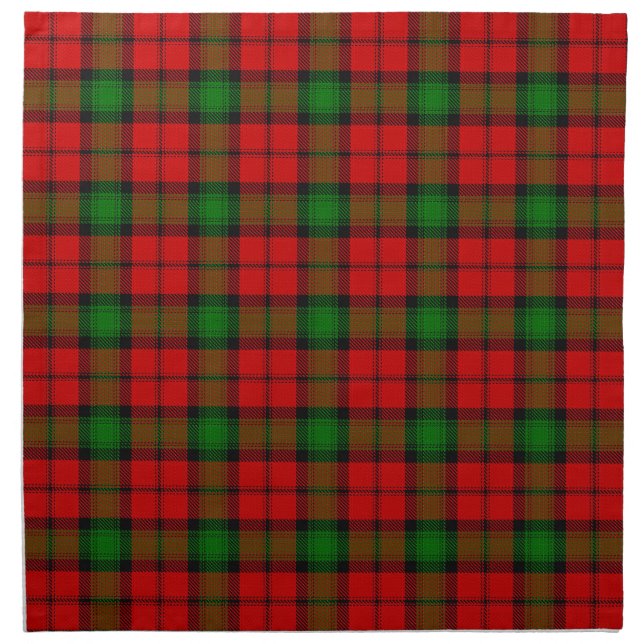 Kerr Tartan Cloth Napkin (Front)