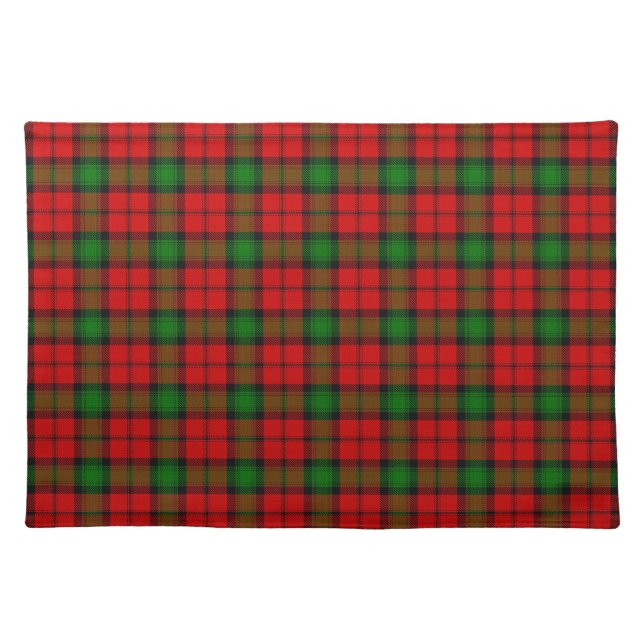 Kerr Tartan Cloth Placemat (Front)