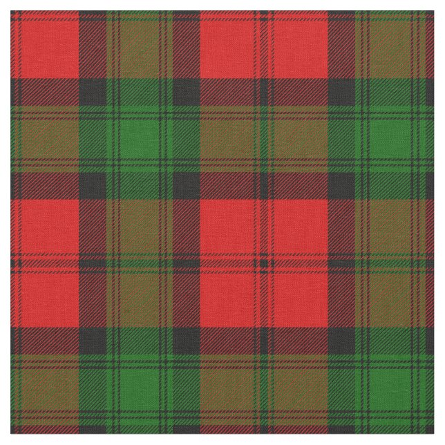 Kerr Tartan Print Fabric (Close Up)