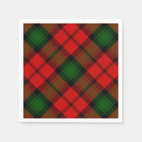 Kerr tartan red green plaid