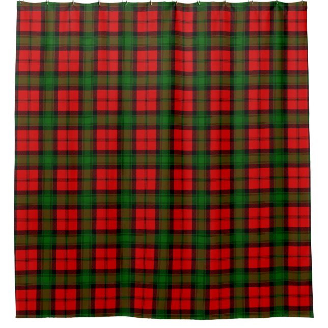 Kerr Tartan Shower Curtain (Front)