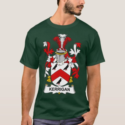 Kerrigan Coat of Arms Family Crest  T_Shirt