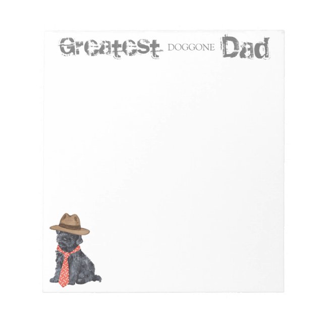 Kerry Blue Dad Notepad (Front)