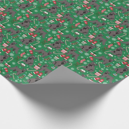 Kerry Blue Terrier Christmas dog Wrapping Paper