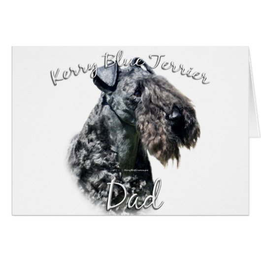 Kerry Blue Terrier Dad 2 (Front Horizontal)