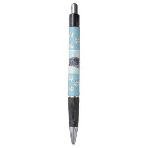 Kerry Blue Terrier Painting Cute Original Dog Art Pen