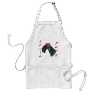 Kerry Blue Terrier Santa Paws Adult Apron