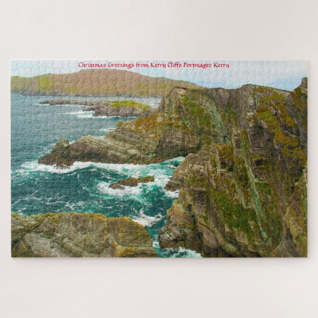Kerry Cliffs Portmagee Kerry Ireland. Jigsaw Puzzl Jigsaw Puzzle (Horizontal)