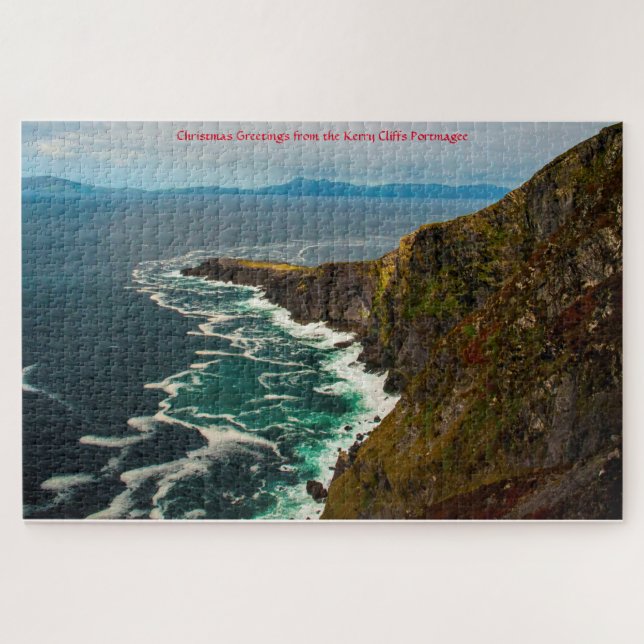 Kerry Cliffs Portmagee Kerry Ireland. Jigsaw Puzzl Puzzle (Horizontal)
