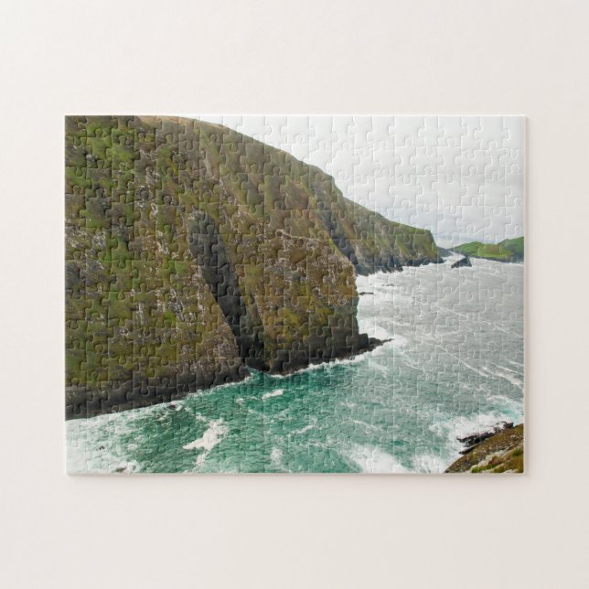 Kerry Cliffs Portmagee Kerry Ireland. Jigsaw Puzzle (Horizontal)