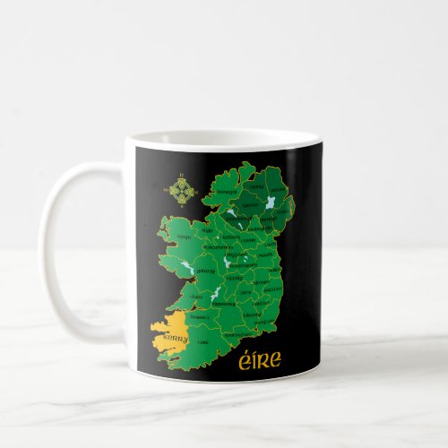 Kerry Ireland County Irish Travel Coffee Mug