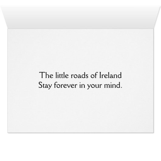 Kerry Mountains Card (Inside Horizontal (Bottom))