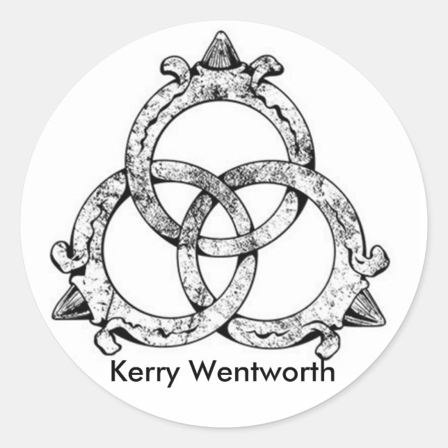 Kerry Wentworth Trinity Logo Sticker (Front)
