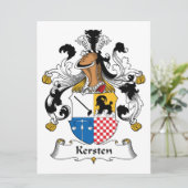 Kersten Family Crest (Standing Front)