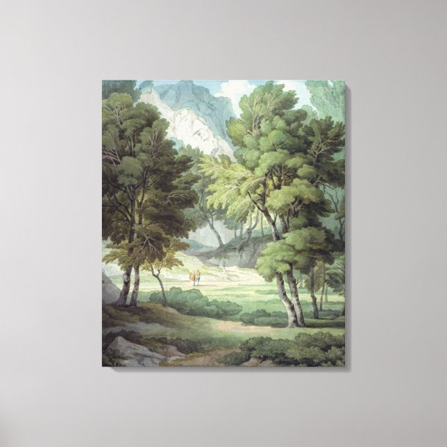 Kerswell, Devon Canvas Print (Front)