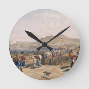 Kertch from the North, plate from 'The Seat of War Round Clock