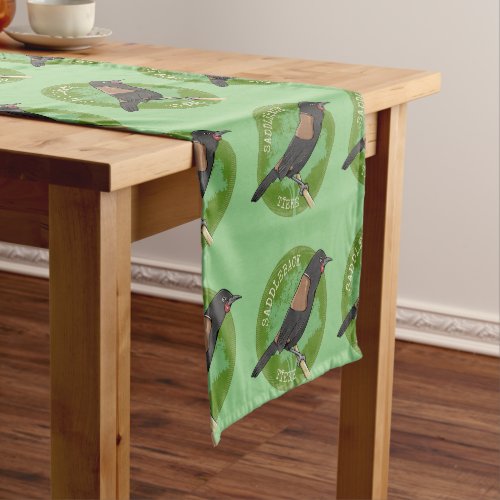 KERURU Wood pigeon NZ BIRD Short Table Runner