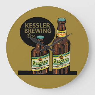 Kessler Export Beer Large Clock