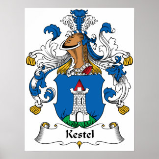 Kestel Family Crest Poster