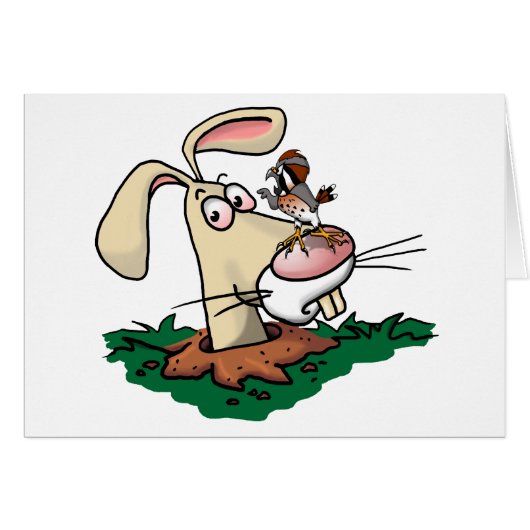 Kestrel and Rabbit Cards (Front Horizontal)