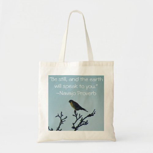 Kestrel Proverb Tote