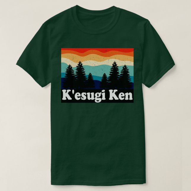Kesugi Ken Alaska Retro T-Shirt (Design Front)