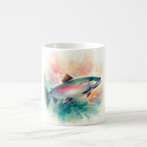 Keta Salmon AREF1104 _ Watercolor Coffee Mug