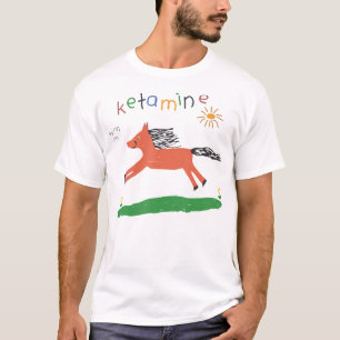 Ketamine Horse Emergency Tee Funny