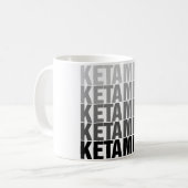 Ketamine K Hole Coffee Mug (Front Left)