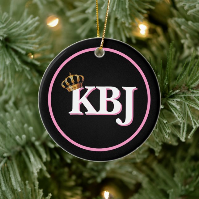 Ketanji Brown Jackson KBJ Christmas Ceramic Ornament (Tree)